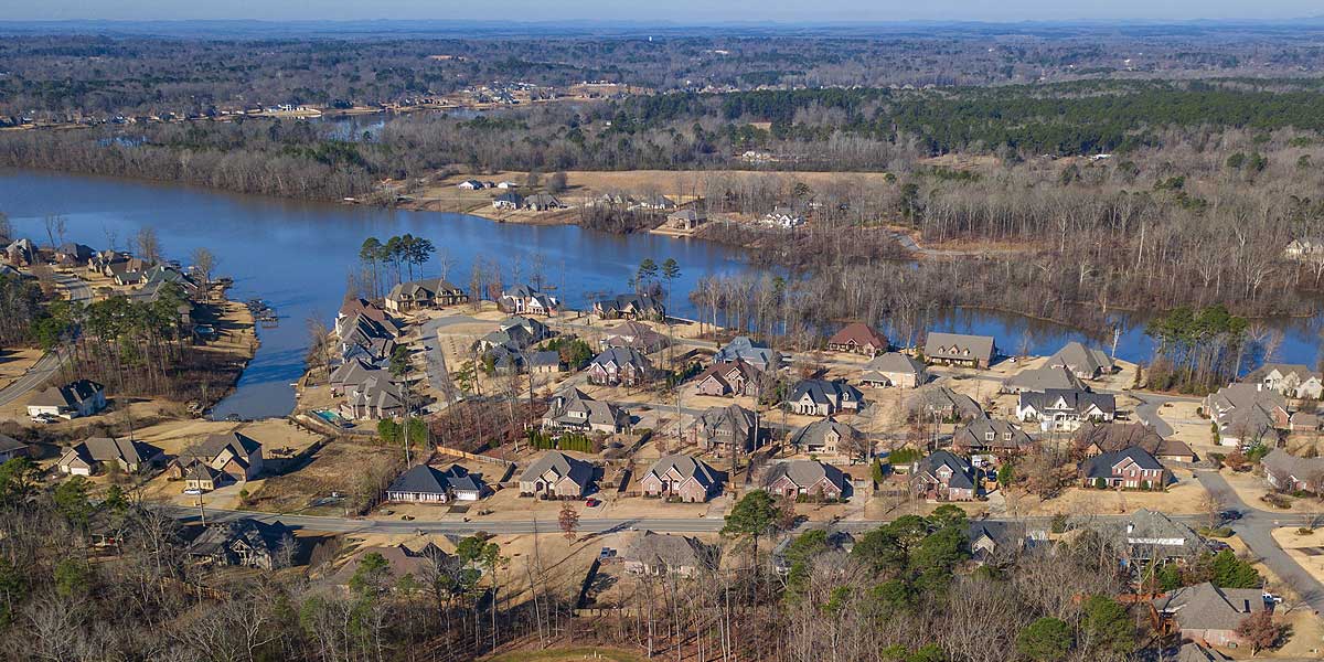 Northshores Development in Hurricane Lake